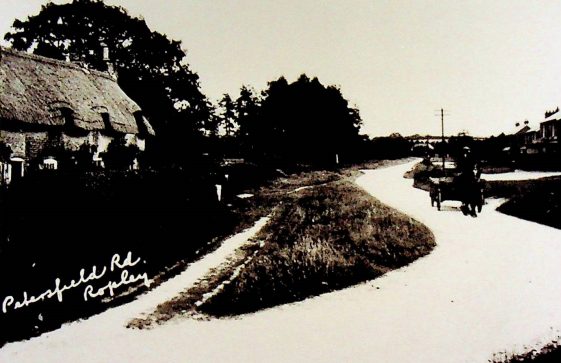 Black and white photograph of Little Barton, Petersfield Road, Ropley Dean