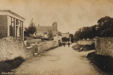 Photo of postcard of the Post House formally Malt stores, Church Street, Ropley