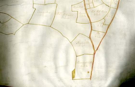 1743 East Tisted Map 9